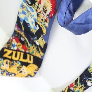 Wembley Zulu Social Aid & Pleasure Club Silk Tie New Orleans Collector’s Edition